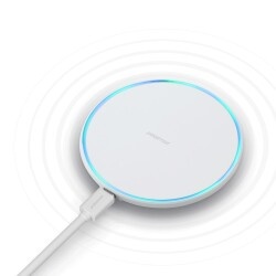 Polosmart PSM87 Kablosuz Masaüstü Şarj Cihazı 10W Beyaz - 1