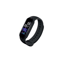 Polosmart PSSW24 Akıllı Bileklik 5.1V Titreşimli Bluetooth Adım Sayar Kalp Atışı Uyku Takibi Siyah - Polosmart