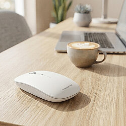 Polosmart PSWM23 Hybrid & Wireless Mouse Beyaz - 3