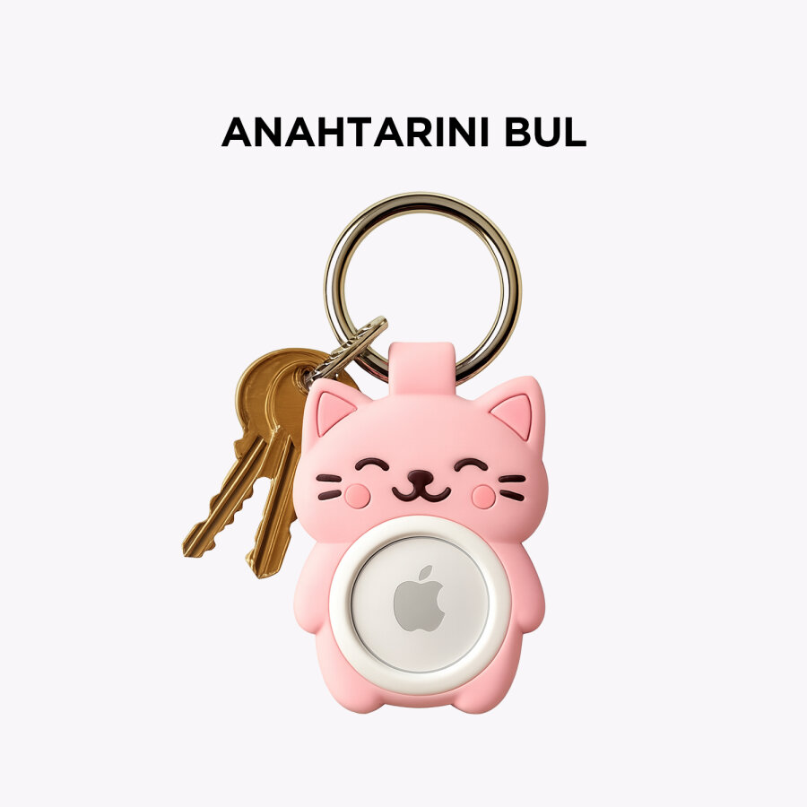 Polosmart PTM150 Tag Go Figürlü Kılıf Seti Pembe - 2