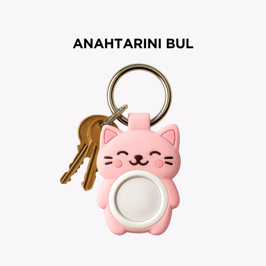 Polosmart PTM150 Tag Go Figürlü Kılıf Seti Pembe - 2