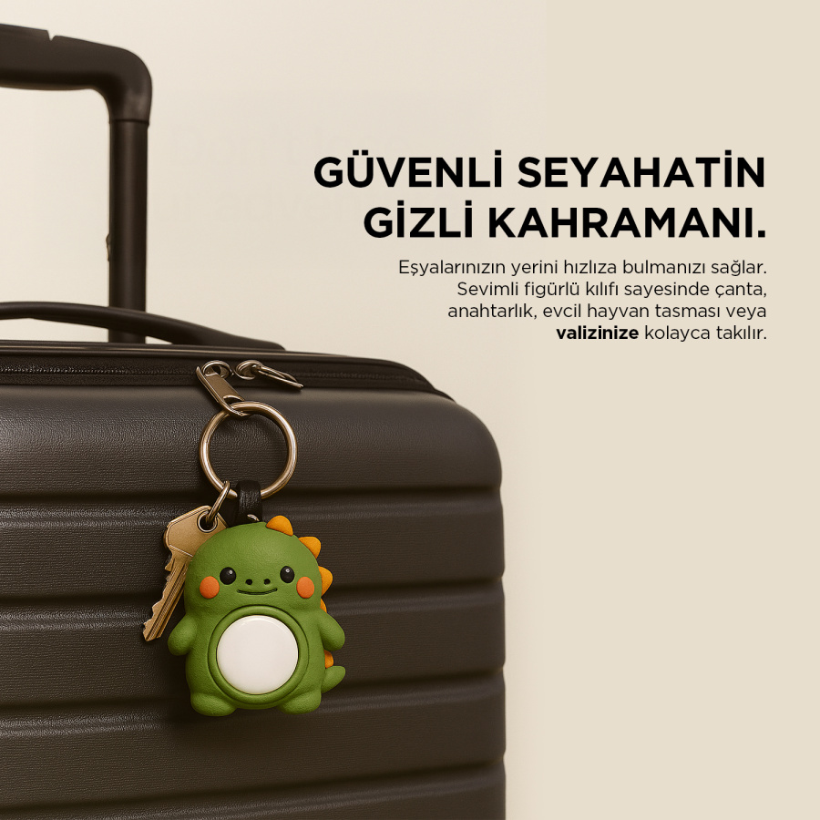 Polosmart PTM150 Tag Go Figürlü Kılıf Seti Yeşil - 3