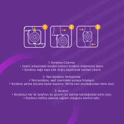 Polosmart PTM204 Akıllı Saat Kordonu (38/40/41 mm-Renkli) - 4