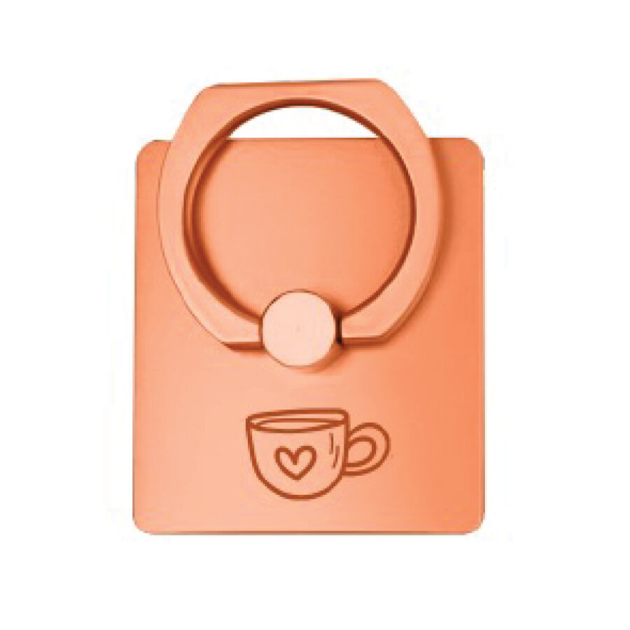 Polosmart PTM450 Yüzük Telefon Tutucu Turuncu - 1