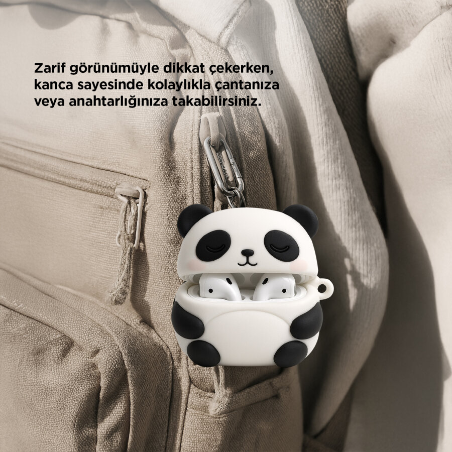 Polosmart PTM501 Kulaklık Kılıfı (PRO) – Panda Figürlü - 3