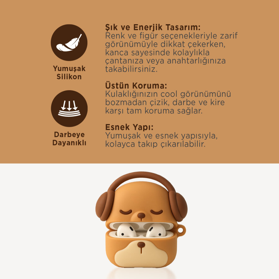 Polosmart PTM503 Kulaklık Kılıfı (3. Nesil – Köpekli) - 4