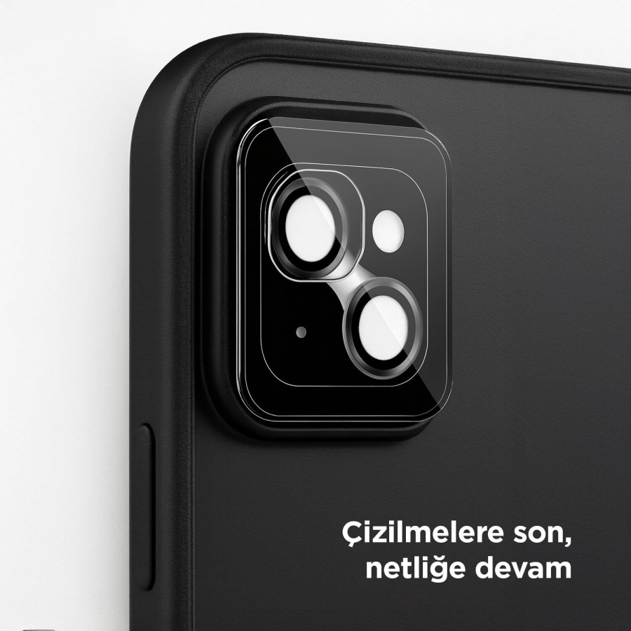 Polosmart PTM607 İphone 14 / 14 Plus / 15 / 15 Plus Uyumlu Kamera Lens Koruyucu Takma Aparatlı - 3