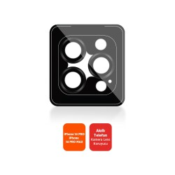 Polosmart PTM608 İphone 14 Pro / 14 Pro Max Uyumlu Kamera Lens Koruyucu Takma Aparatlı - 2