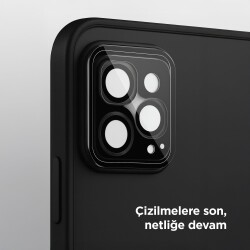 Polosmart PTM608 İphone 14 Pro / 14 Pro Max Uyumlu Kamera Lens Koruyucu Takma Aparatlı - 3