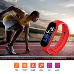 PSSW17 AKILLI BİLEKLİK KIRMIZI - 3