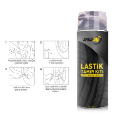 Space24 SP115 Araç Lastik Tamir Kiti - 2