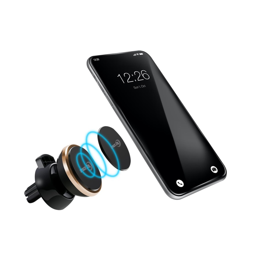 Space24 SP118 Mıknatıslı Araç İçi Telefon Tutucu Siyah - 1