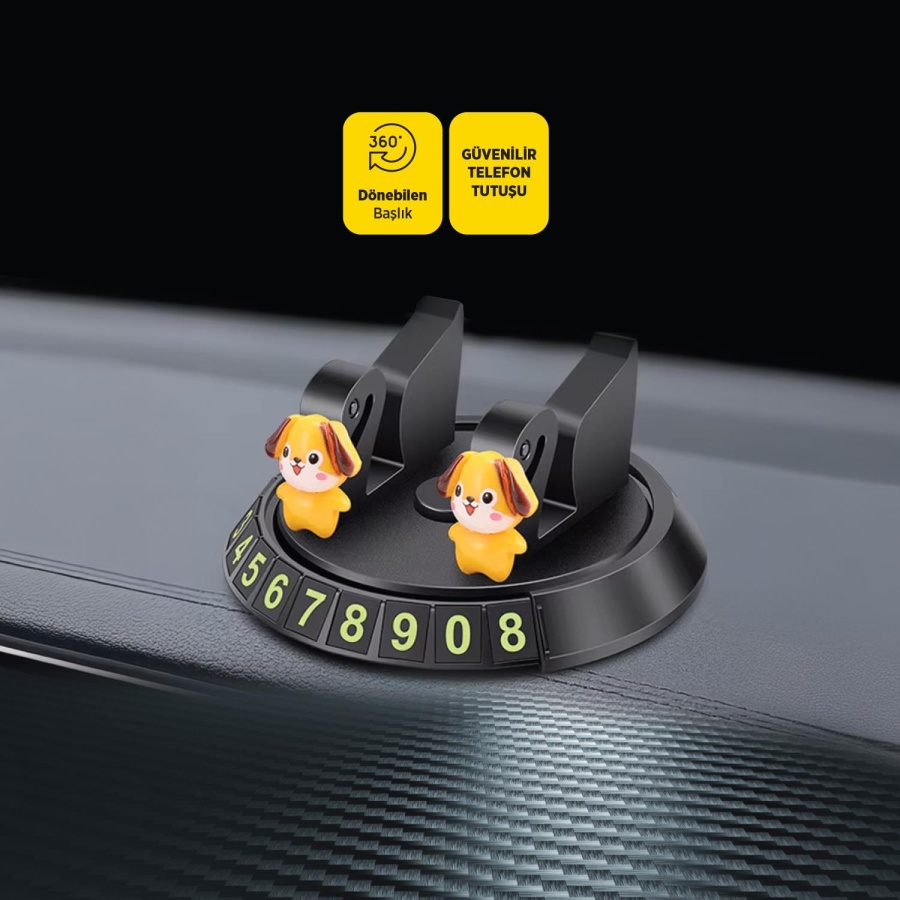 Space24 Sp129 Araç içi Telefon Tucucu Numaratör - 3