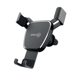 Space24 SPR101 Araç içi 360 Derece Dönebilen Otomatik Kilitli Telefon Tutucu Siyah - Space24